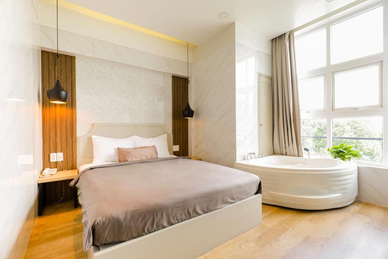 Lá Hotel Q10 Ho Chi Minh-stad Buitenkant foto