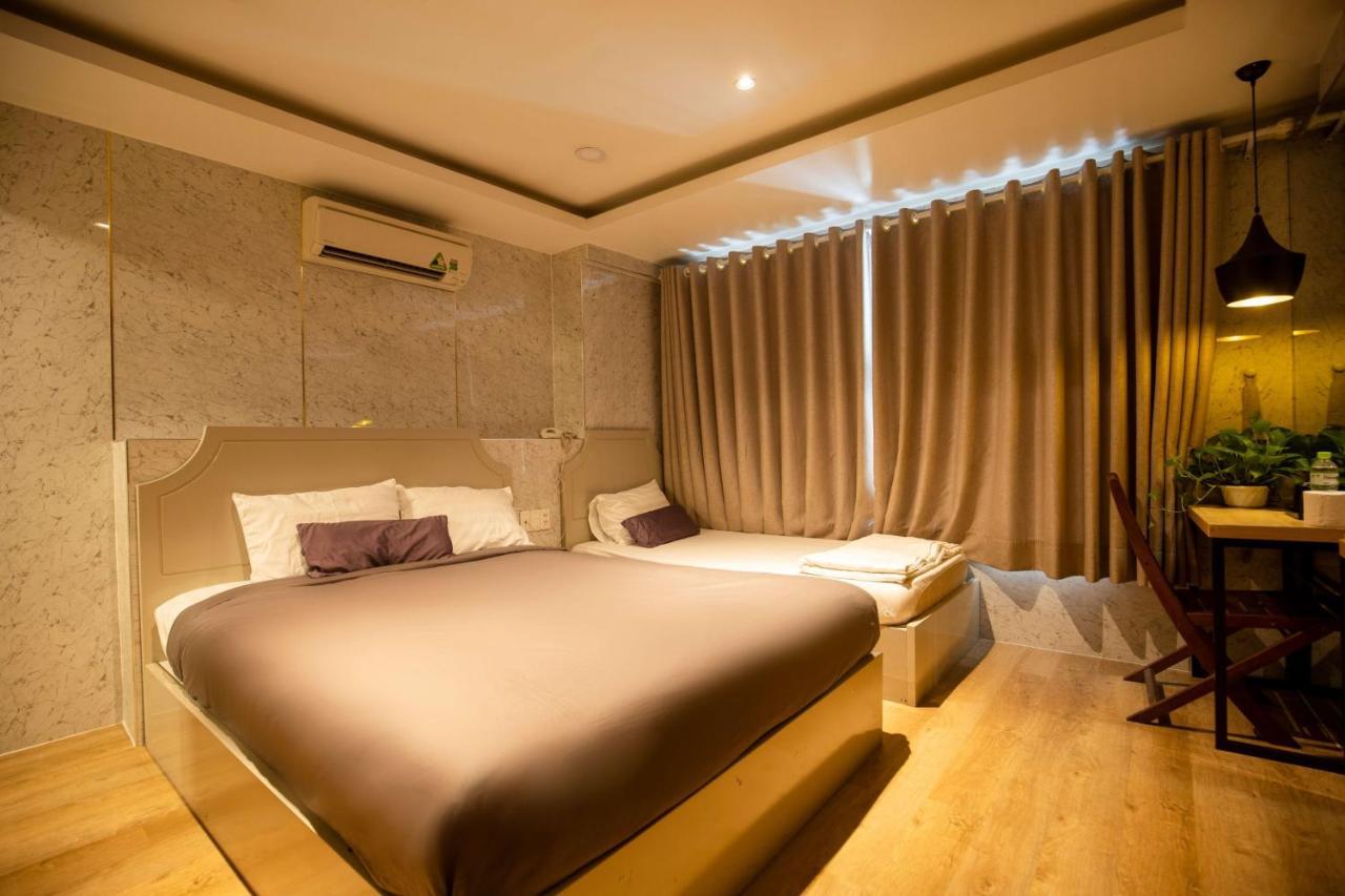 Lá Hotel Q10 Ho Chi Minh-stad Buitenkant foto